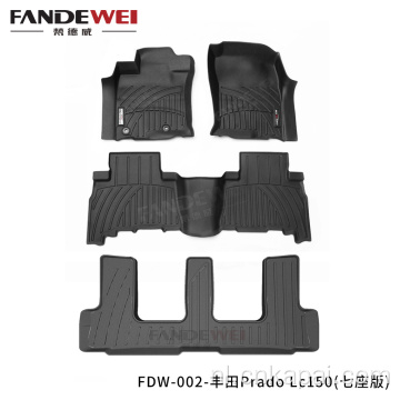 3D Rubber Car Mat voor Toyota Prado LC150